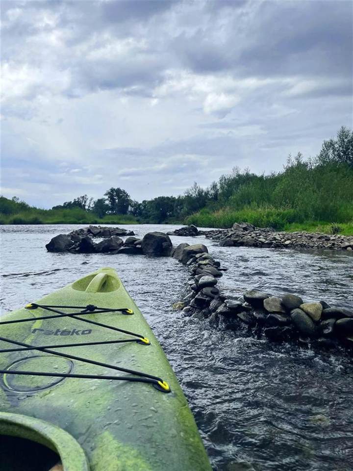 Dojazd na kajaki Raba z Krakowa, baza Książnice